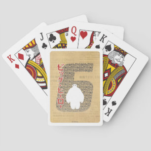 Baymax 6 Pattern Poker Cards