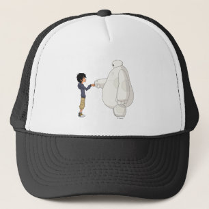 Baymax and Hiro Fist Bump Trucker Hat