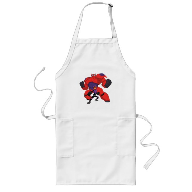 Baymax and Hiro Long Apron (Front)