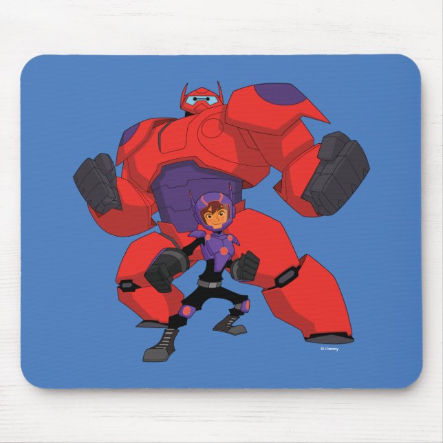 Baymax and Hiro Mouse Pad (Front)