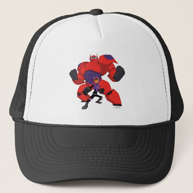 Baymax and Hiro Trucker Hat (Front)