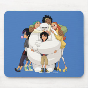 Baymax and his Friends Mouse Pad