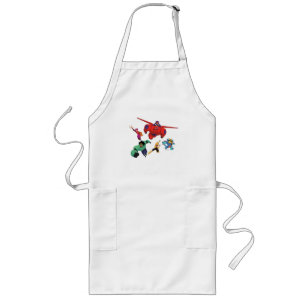 Baymax and his Super Hero Team Long Apron