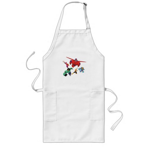 Baymax and his Super Hero Team Long Apron