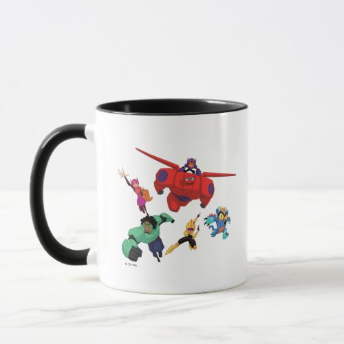 Baymax and his Super Hero Team Mug