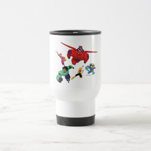 Baymax and his Super Hero Team Travel Mug