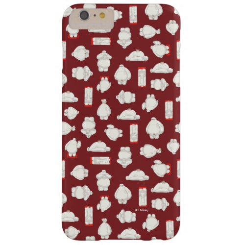 Baymax and Mochi Red Pattern Barely There iPhone 6 Plus Case