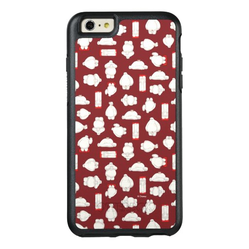Baymax and Mochi Red Pattern OtterBox iPhone 6/6s Plus Case