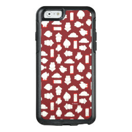 Baymax and Mochi Red Pattern OtterBox iPhone 6/6s Case