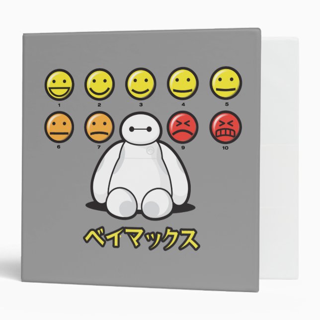 Baymax Emojicons Binder (Front/Inside)