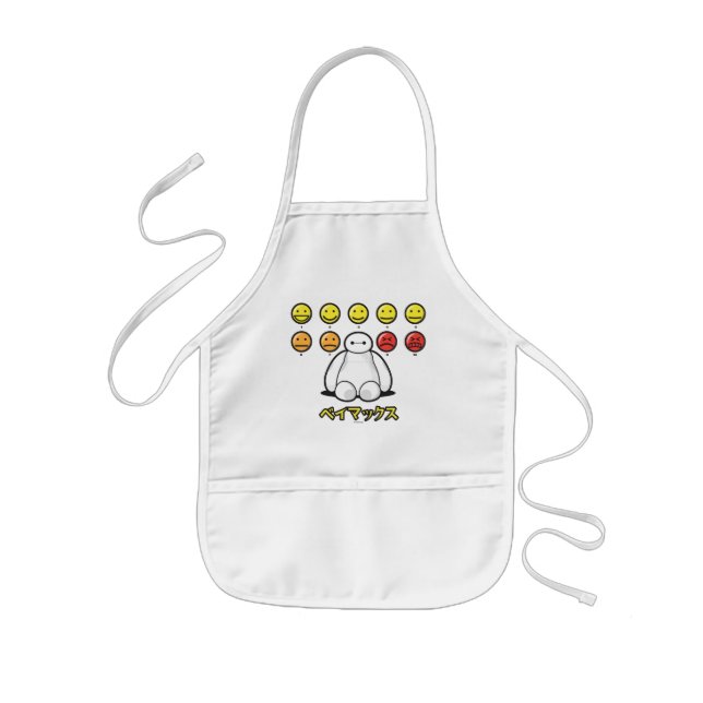 Baymax Emojicons Kids' Apron (Front)