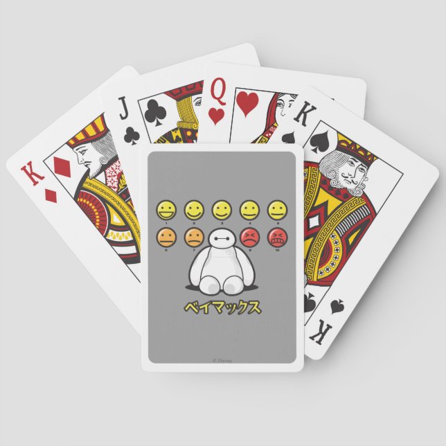 Baymax Emojicons Poker Cards (Back)