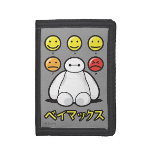 Baymax Emojicons Trifold Wallet