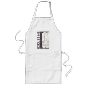 Baymax Excuse Me Long Apron