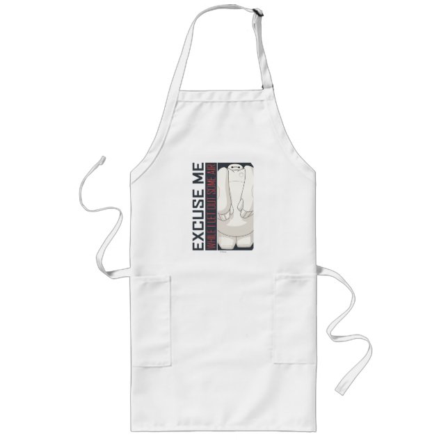 Baymax | Excuse Me Long Apron (Front)