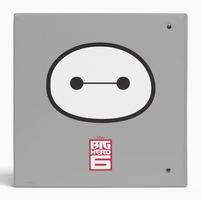 Baymax Face Outline Binder | Zazzle
