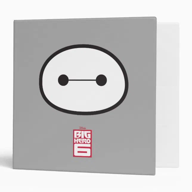 Baymax Face Outline Binder | Zazzle