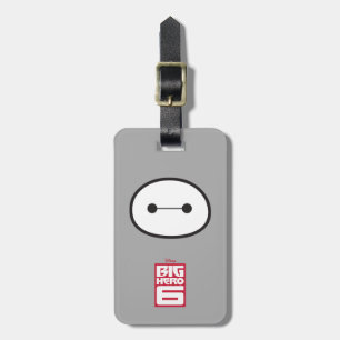 Baymax Face Outline Luggage Tag