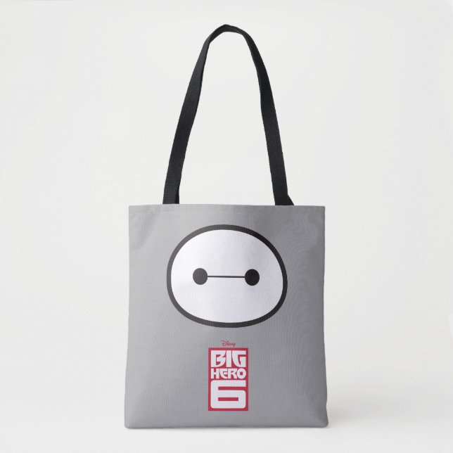 Baymax Face Outline Tote Bag (Front)