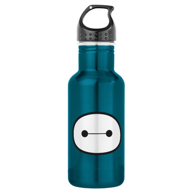 Baymax Face Outline Water Bottle (Front)