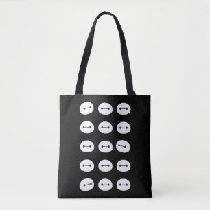 Baymax Face Pattern Tote Bag