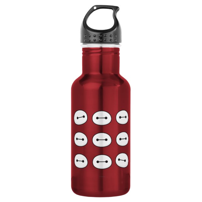 Baymax Face Pattern Water Bottle (Front)
