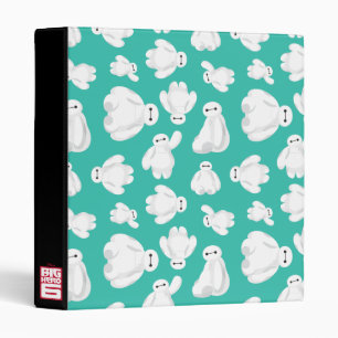 Baymax Green Classic Pattern Binder