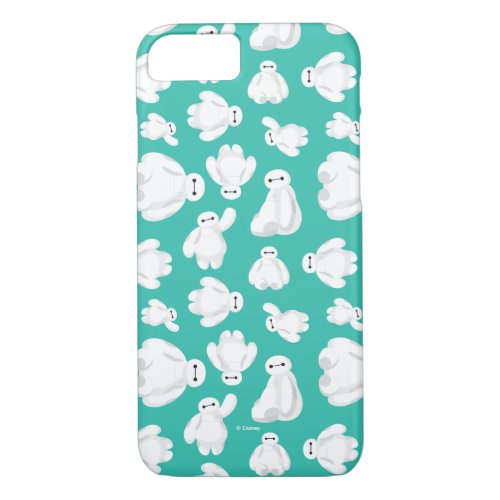 Baymax Green Classic Pattern iPhone 87 Case