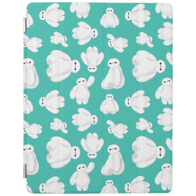 Baymax Green Classic Pattern iPad Smart Cover (Front)