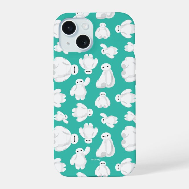 Baymax Green Classic Pattern Iphone Case (Back)
