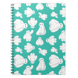 Baymax Green Classic Pattern Notebook