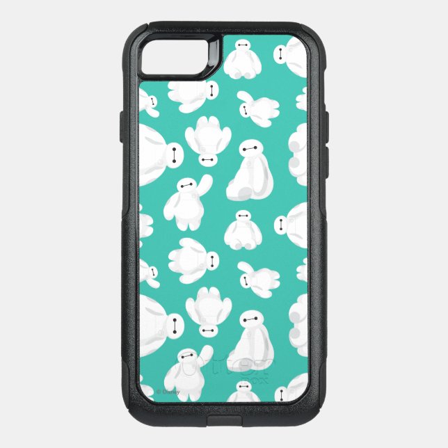 Baymax Green Classic Pattern Otterbox iPhone Case (Back)