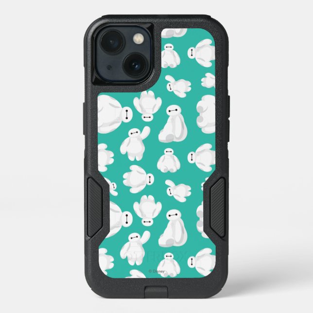 Baymax Green Classic Pattern Otterbox iPhone Case (Back)