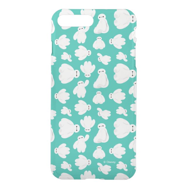 Baymax Green Classic Pattern Uncommon iPhone Case (Back)