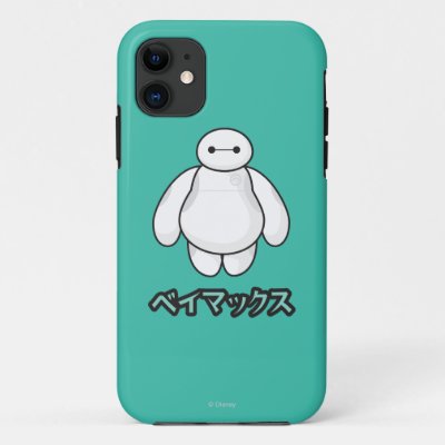 Baymax Green Graphic iPhone 11 Case