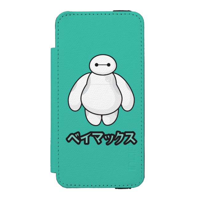Baymax Green Graphic Incipio iPhone Wallet Case (Folio Front)