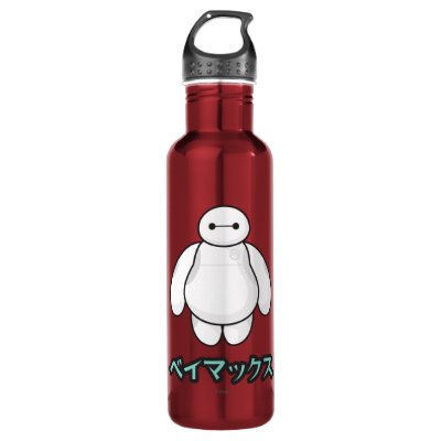 Baymax Green Graphic Stainless Steel Water Bottle