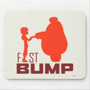Baymax & Hiro Fist Bump Mouse Pad