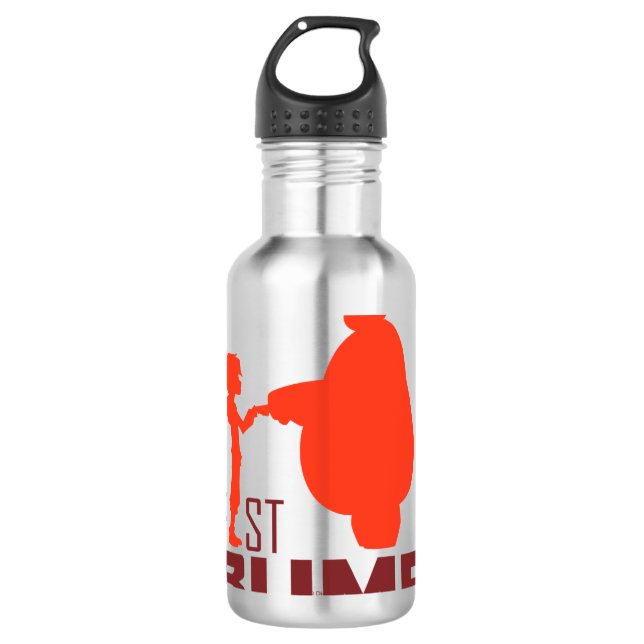 Baymax & Hiro | Fist Bump Stainless Steel Water Bottle (Front)