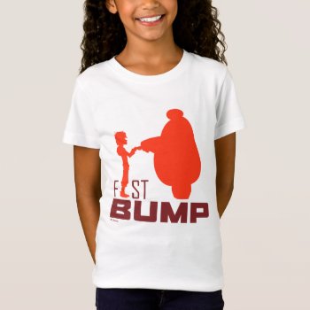 Baymax & Hiro | Fist Bump T-shirt by bighero6 at Zazzle