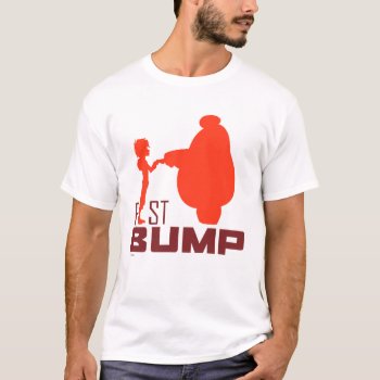 Baymax & Hiro | Fist Bump T-shirt by bighero6 at Zazzle