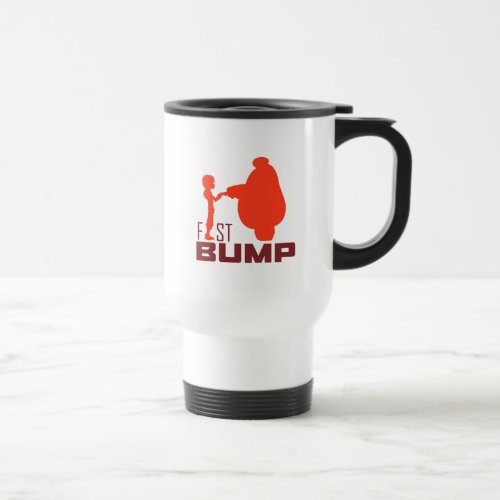 Baymax  Hiro  Fist Bump Travel Mug