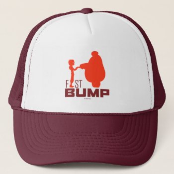 Baymax & Hiro | Fist Bump Trucker Hat by bighero6 at Zazzle