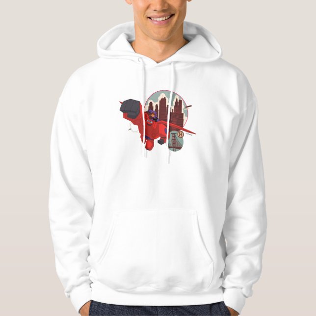 Baymax & Hiro | Hero Up Hoodie (Front)