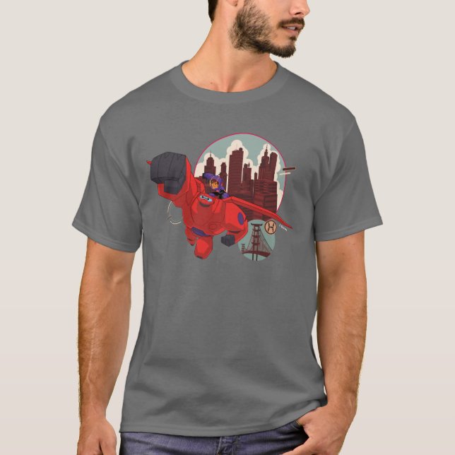 Baymax & Hiro | Hero Up T-Shirt (Front)
