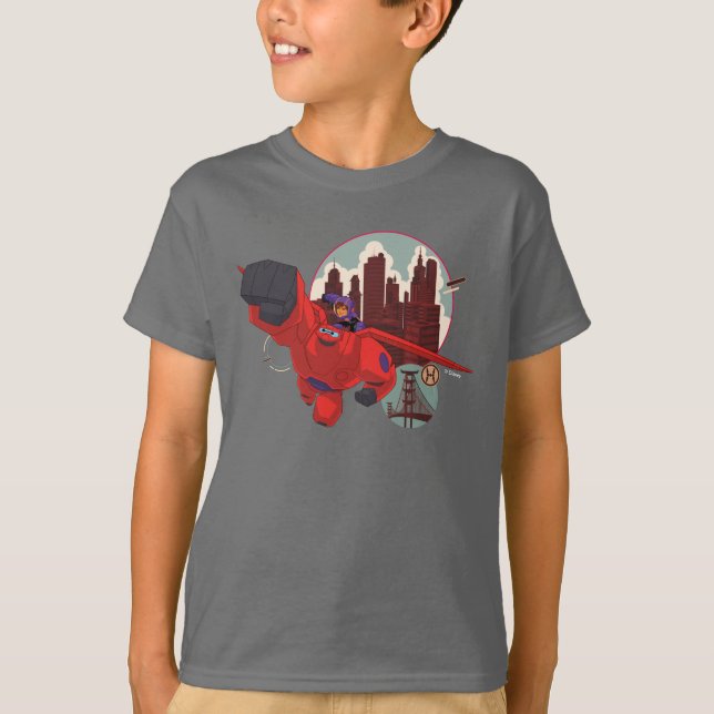Baymax & Hiro | Hero Up T-Shirt (Front)
