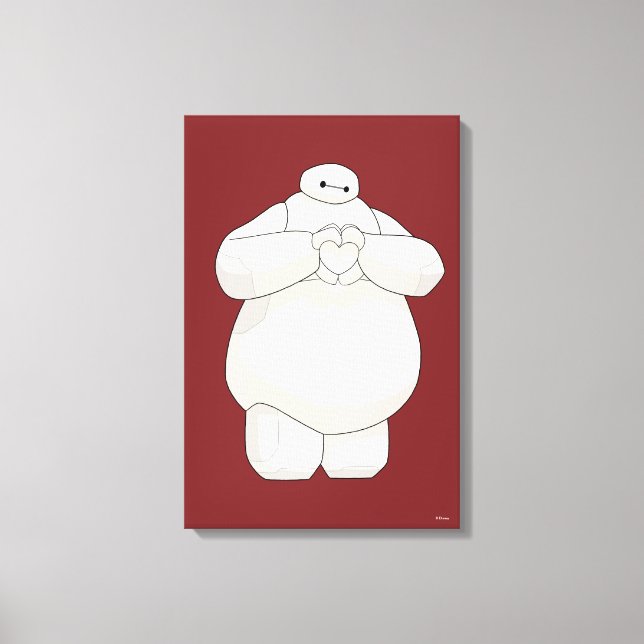 Baymax | Love Canvas Print (Front)