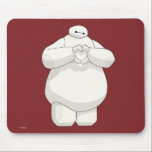 Baymax | Love Mouse Pad<br><div class="desc">Picking up where the movie ended,  the series explores what it means to be a Super Hero and how Hiro and his friends grow into the team of heroes they're destined to be.</div>