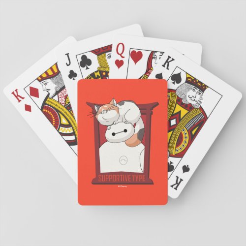 Baymax  Mochi  Supportive Type Playing Cards