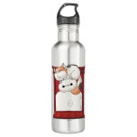 Baymax &amp; Mochi | Supportive Type Stainless Steel Water Bottle
